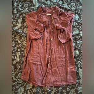 Sheer Ben Sherman button up
Size large